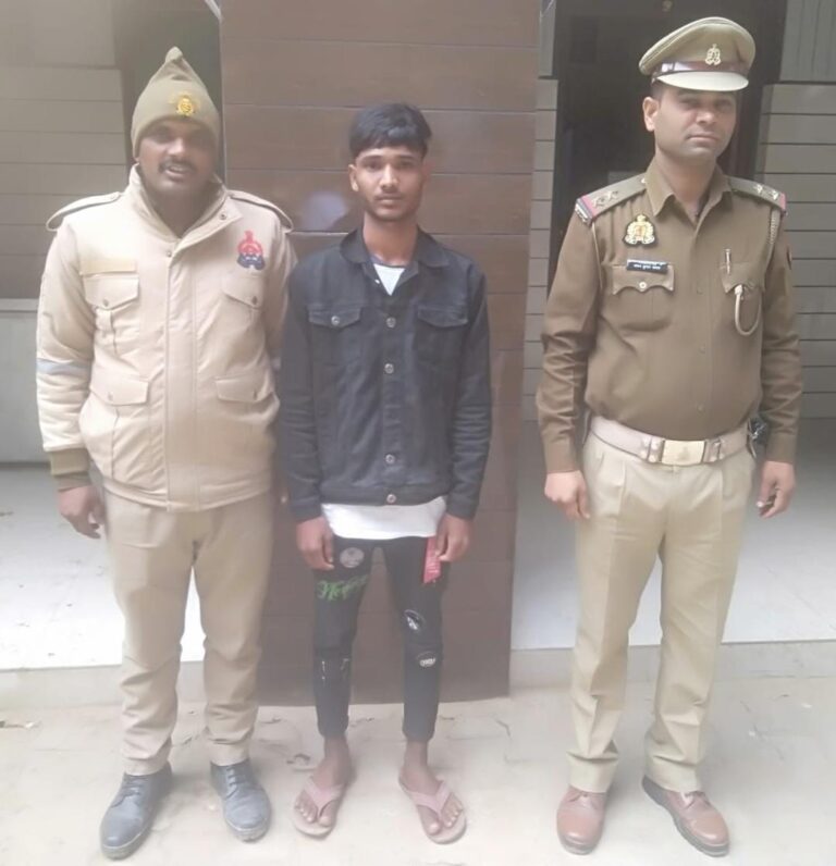 दुष्कर्म करने वाला अभियुक्त गिरफ्तार