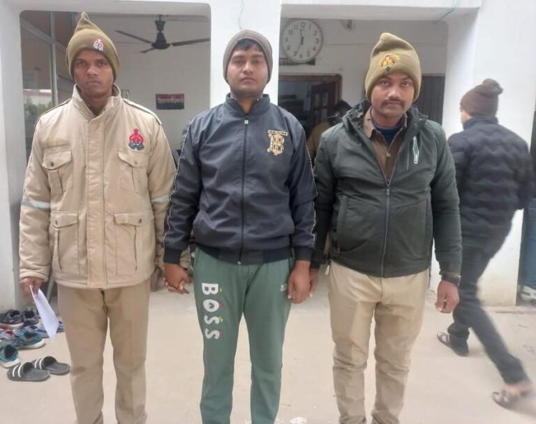 मारपीट कर हत्या करने वाला अभियुक्त गिरफ्तार घटना में प्रयुक्त डंडा बरामद
