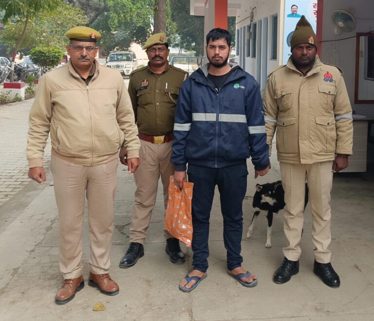 पल्लेदार की हुई हत्या की घटना का सफल अनावरण; हत्या की घटना में प्रयुक्त 01 चाकू के साथ अभियुक्त गिरफ्तार