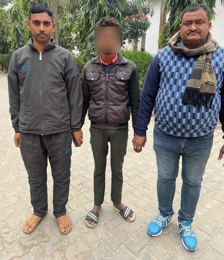 किशोरी को भगाने वाला अभियुक्त गिरफ्तार