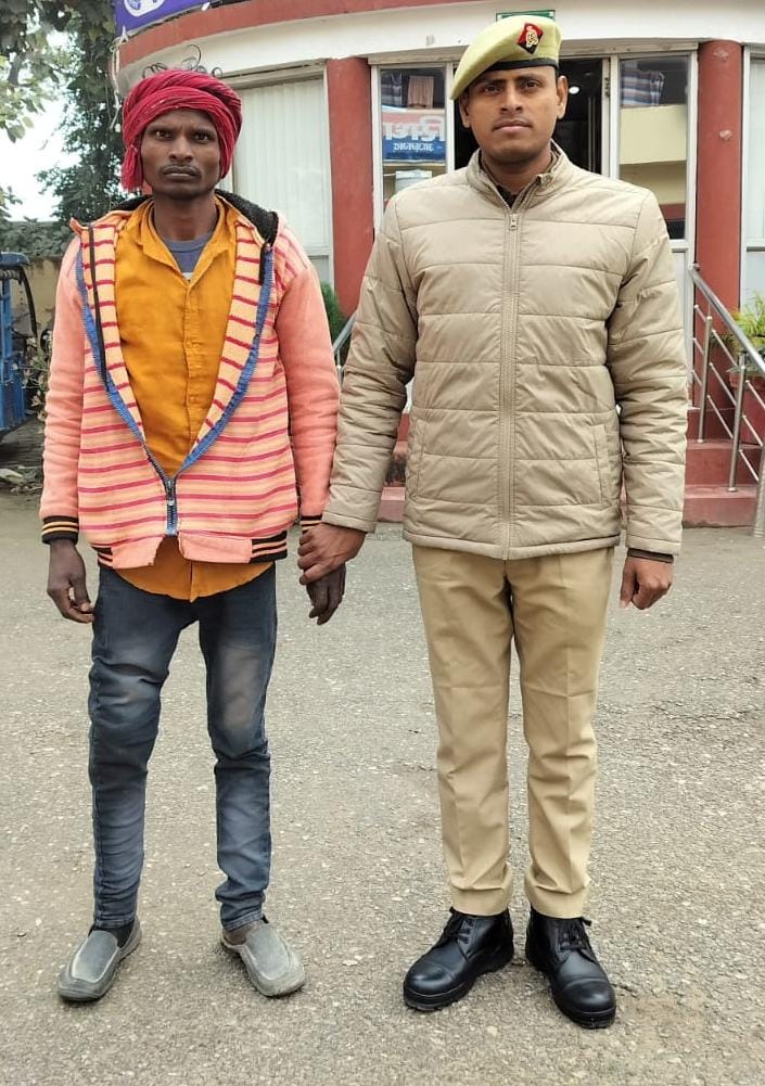 किशोरी को बहला फुसलाकर भगाने वाला अभियुक्त गिरफ्तार