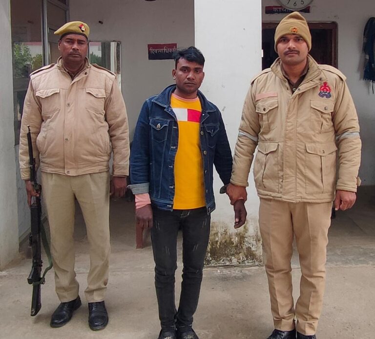 किशोरी को भगाने वाला अभियुक्त गिरफ्तार
