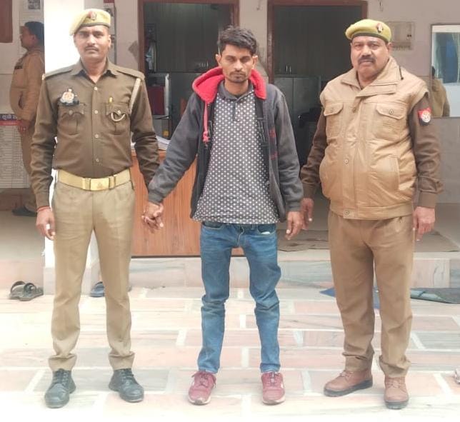 चोरी करने वाला अभियुक्त गिरफ्तार