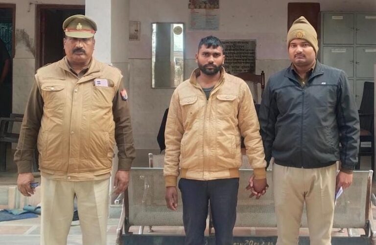 दुष्कर्म का आरोपी गिरफ्तार