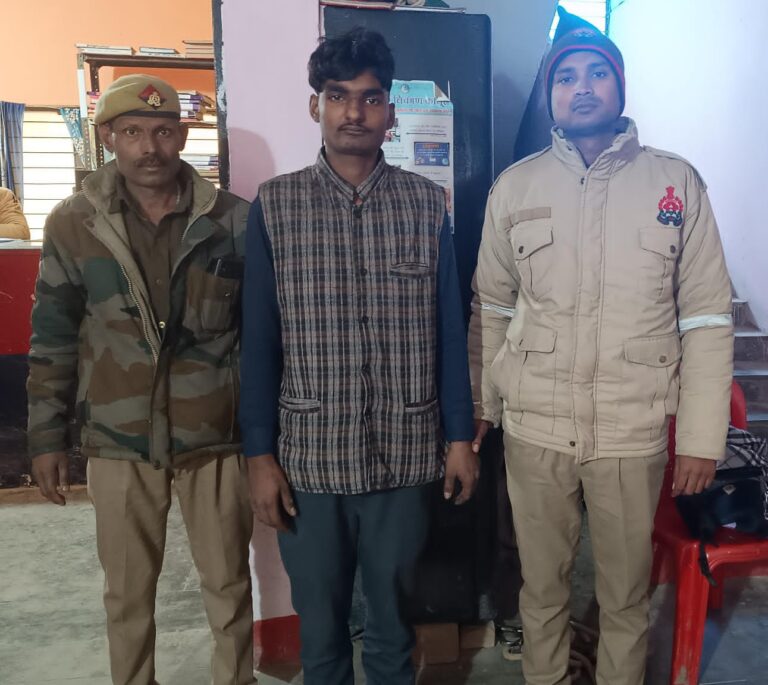 चोरी की घटना का अनावरण; चोरी गये सामान के साथ 01 अभियुक्त गिरफ्तार