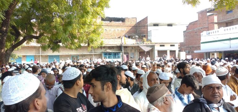 हजारों सोगवारों की मौजूदगी में मुफ्ती मुहम्मद शोएब कासमी हुए सुपुर्द ए खाक।