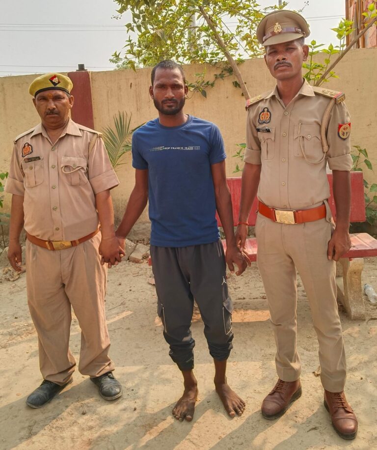 किशोरी के साथ दुष्कर्म करने वाला अभियुक्त गिरफ्तार