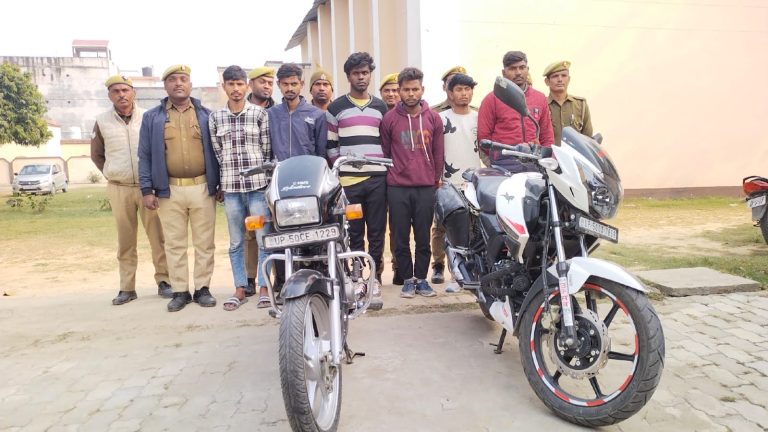 *थाना- मेंहनगरः ग्राम जाफरपुर में हुई चोरी की घटना का सफल अनावरण में 06 अभियुक्तों की गिरफ्तारी*