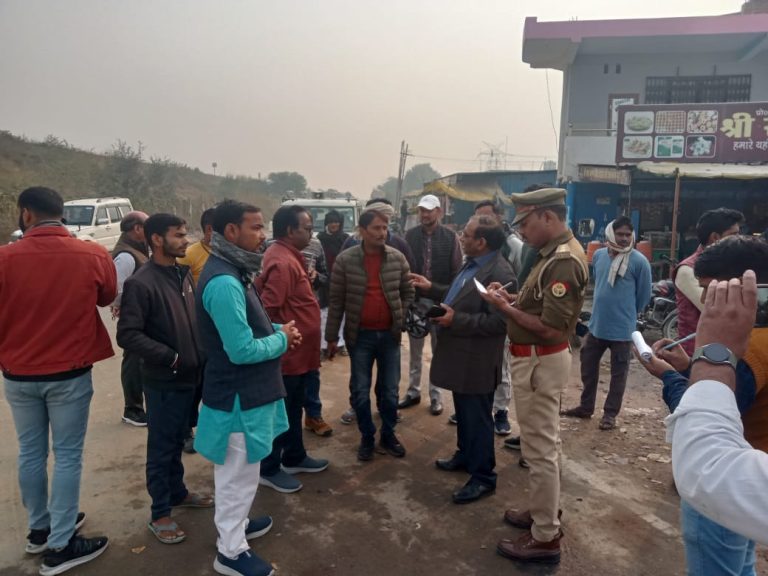 आरटीओ,यूपीडा तथा पीडब्ल्यूडी विभाग के अधिकारियों की संयुक्त टीम ने किया एक्सीडेंट हब का निरीक्षण