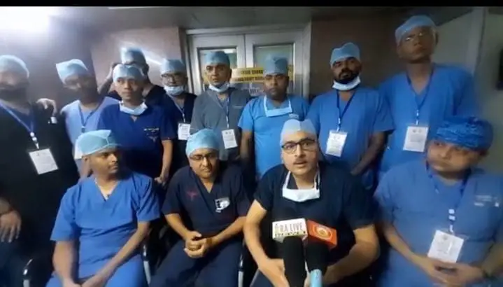 बी. एच. यू. के कान, नाक, गला विभाग में चल रही थीयरॉइड की दो दिवसीय वर्कशॉप संपन्न हुई।