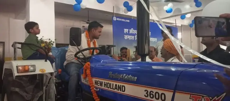बलिया में हुआ न्यू हॉलैंड ट्रैक्टर एजेंसी का उद्घाटन