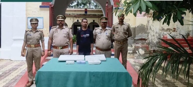 उभाव पुलिस ने 5 दिन केअंदर चोरी गए समान संग अभियुक्त को पकड़ा ।