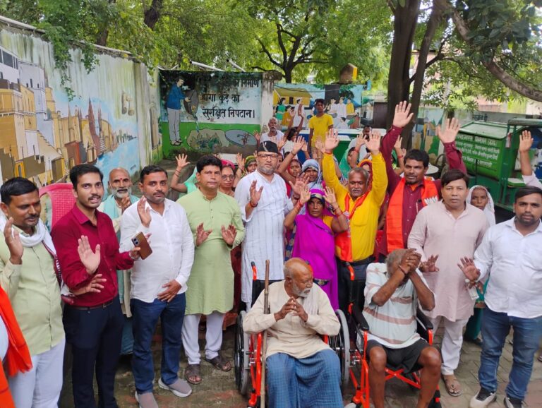 विधायक सौरभ श्रीवास्तव ने किया ₹4.32 करोड़ की लागत से रविदास पार्क सौंदर्यीकरण कार्य एवं ग्राम सुल्तानपुर में सड़क निर्माण कार्य का शिलान्यास