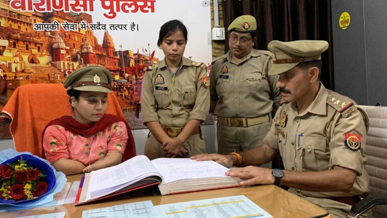 दिव्यांग महिला बनी एक दिन के लिए थानेदार