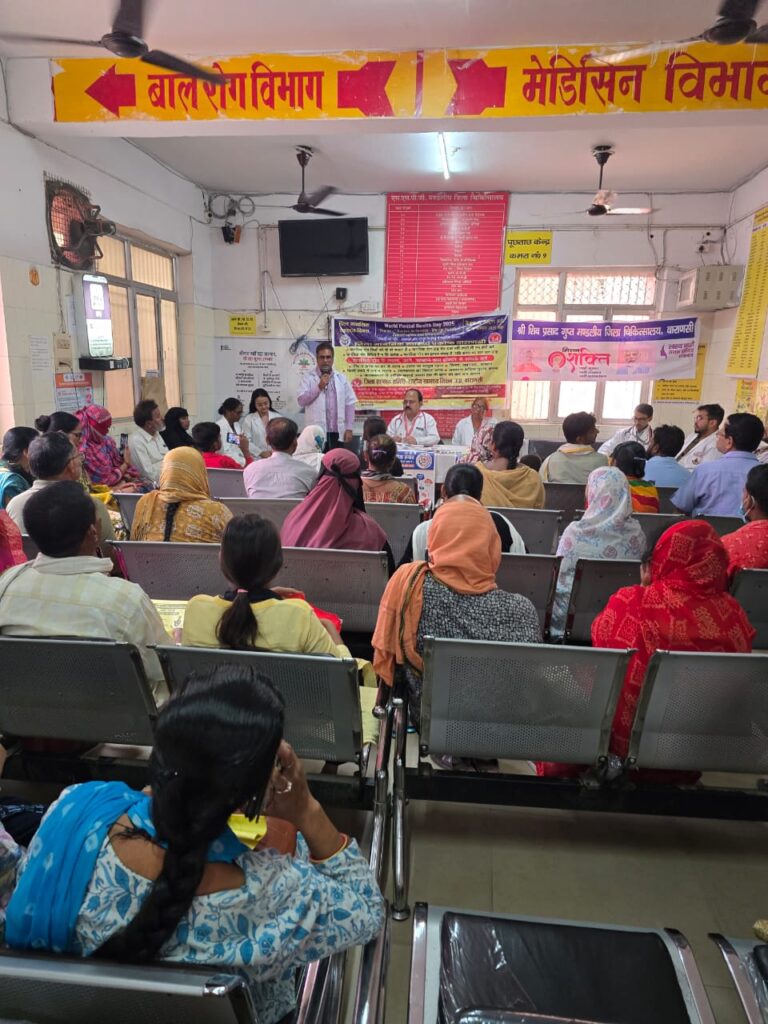 मिशन शक्ति 5.0 के अंतर्गत महिलाओं के लिए ओपीडी में वृहद एवं विशेष चिकित्सा का मेगा कैंप का किया गया आयोजन।