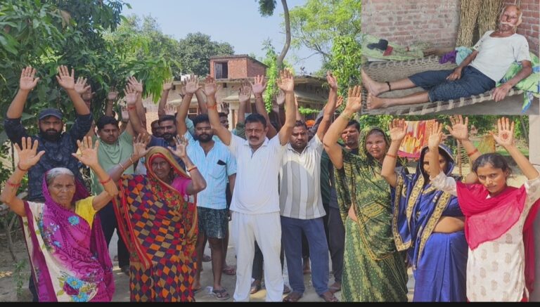आज़मगढ़ में विद्युत विभाग की लापरवाही से फिर हादसा, बुजुर्ग झुलसे, आक्रोशित ग्रामीणों ने किया प्रदर्शन