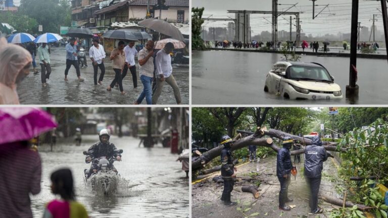 मुंबई में मूसलाधार बारिश, नासिक में मंगलवार को बादल फटने की आशंका; हाई अलर्ट पर प्रशासन