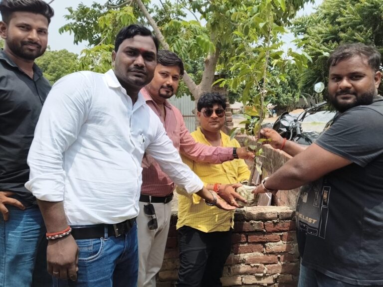 अखिल भारतीय फार्मासिस्ट एसोसिएशन कार्यालय पर हुआ वृक्षारोपण, पर्यावरण संरक्षण का लिया संकल्प