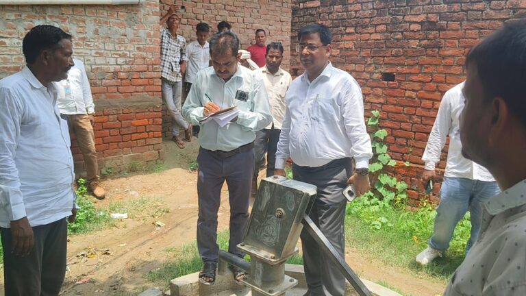 अहिरौली ग्राम पंचायत में विकास कार्यों की जांच, शिकायतकर्ता ने लगाए सरकारी धन के दुरुपयोग के आरोप