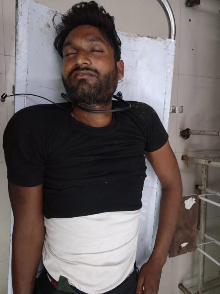 100 शैय्या अस्पताल में भर्ती अज्ञात व्यक्ति की पहचान के लिए अपील, परिजनों की तलाश जारी